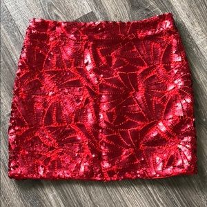 🍒 Mini sequin Skirt H&M size SMALL